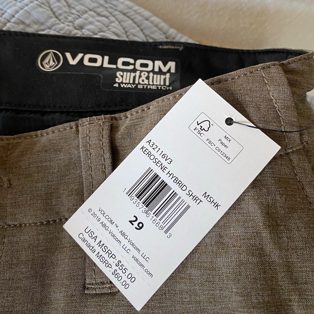 Volcom brand Kerosene Hybrid Short